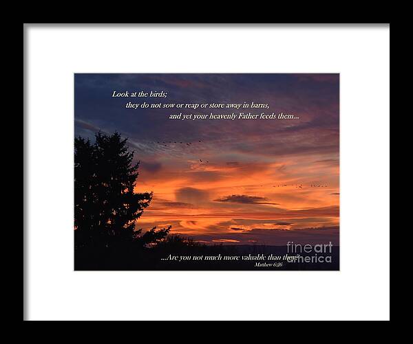 Catholic Framed Print featuring the photograph Do Not Worry by Christina Verdgeline