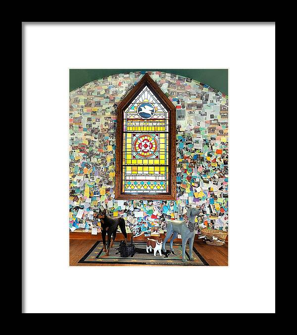  Framed Print featuring the photograph Dog Chapel by Bearj B Photo Art
