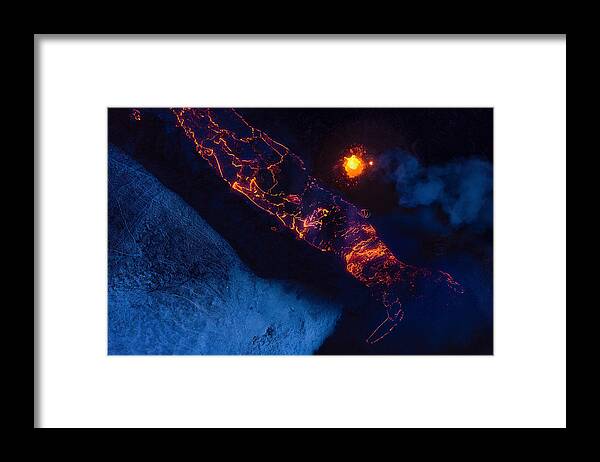 Mist Framed Print featuring the photograph Doom V - Italy Boot by Marian Kuric Ep