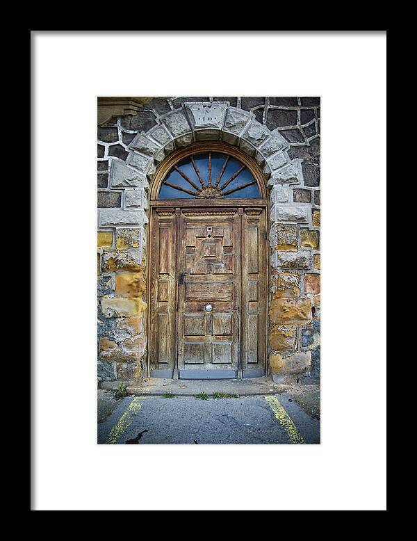 Ancient Framed Print featuring the photograph Door by Hepatus
