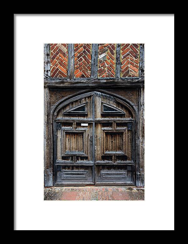King Framed Print featuring the photograph Door to the Past by Chris Buff