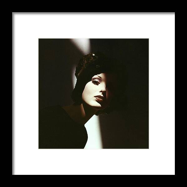 Beauty Framed Print featuring the photograph Dorothea Mcgowan In Adolfo Of Emme by Bert Stern