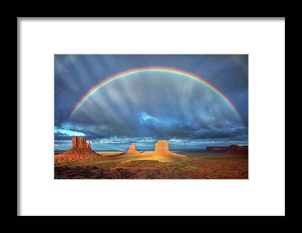 Wall Art Framed Print featuring the photograph Double Good Luck 2 by Harriet Feagin