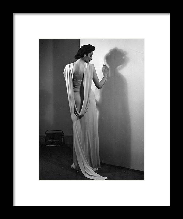 Long Framed Print featuring the photograph Dove Dress by Horace Eliascheff