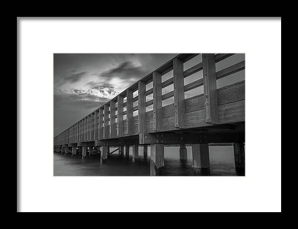 Powder Point Framed Print featuring the photograph Powder Point Bridge #1 by Jen Manganello