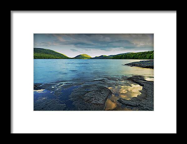 Scenics Framed Print featuring the photograph Eagle Lake by Sarah Beard Buckley