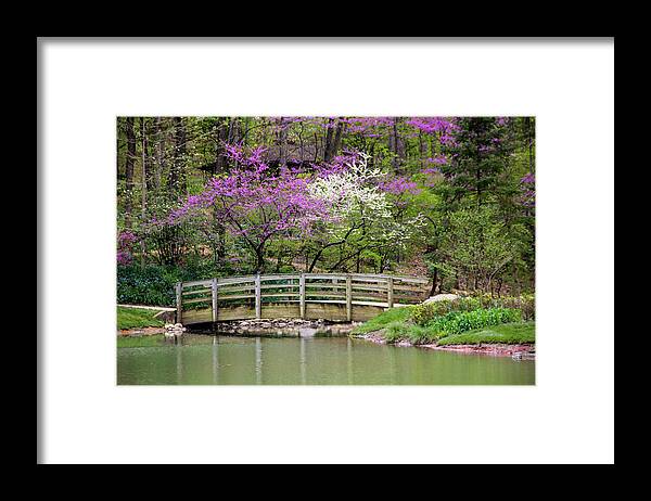 Arboretum Framed Print featuring the photograph Edith_Carrier_Arboretum by Allen Nice-Webb
