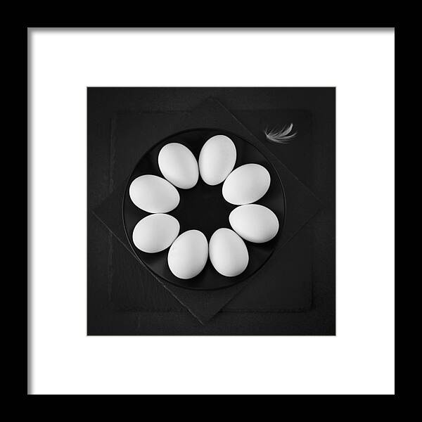 Eggs Framed Print featuring the photograph Eggs by Zlatina Peeva