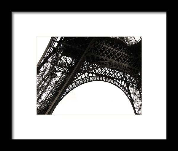 Eiffel Tower Framed Print featuring the photograph Eiffel Tower by Fion Ngan @ Fill In My Blanks