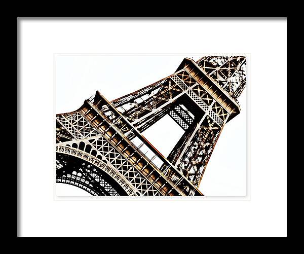 Eiffel Tower Framed Print featuring the photograph Eiffel Tower, Paris by J.castro