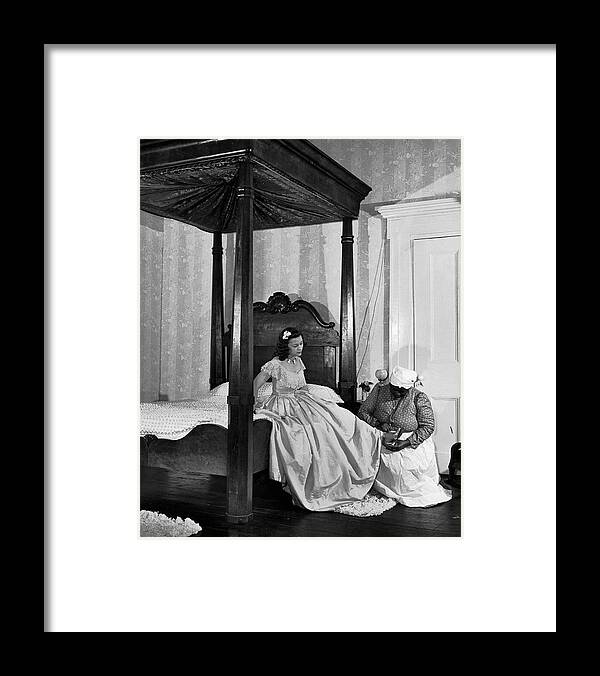 Lifeown Framed Print featuring the photograph Emmaline Hardy by Alfred Eisenstaedt