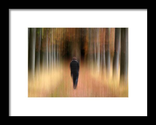 Lonesome Framed Print featuring the photograph Emotion by Franke De Jong