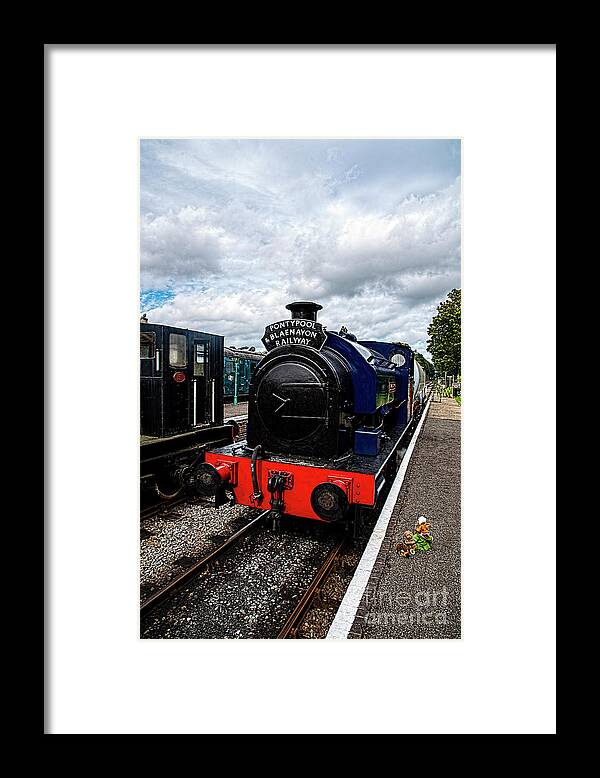 Steam Engine Framed Print featuring the photograph Empress No 3061 by Chris Thaxter