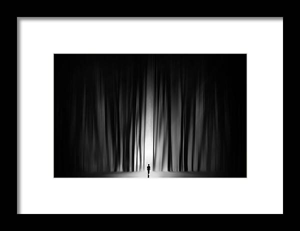 Conceptual Framed Print featuring the photograph Encore by Kapuschinsky