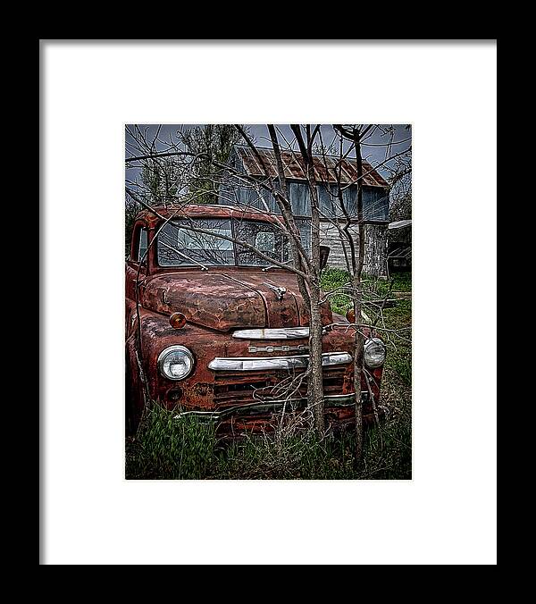 Old Framed Print featuring the photograph End Of The Road by Ron Weathers