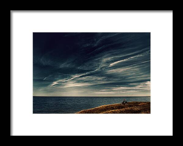 Sea Framed Print featuring the photograph Endless Sea II by Kristoffer Jonsson