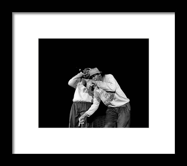 Artist Framed Print featuring the photograph Epmd Live In Chicago by Raymond Boyd