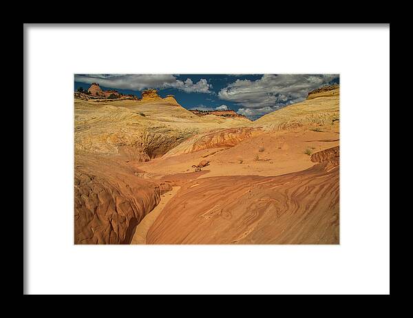 Escalante Framed Print featuring the photograph Escalante Color-scape #1 by Doug Scrima