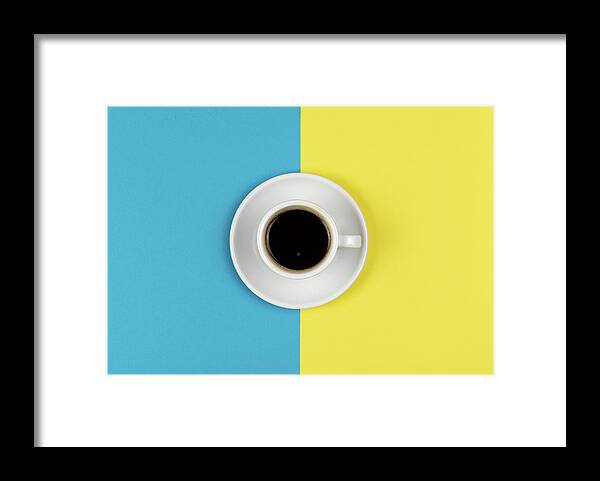 Coffee Framed Print featuring the photograph Espresso coffee on a pot by Michalakis Ppalis