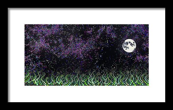 Expanse Framed Print featuring the digital art Expanse by Jeff Sullivan