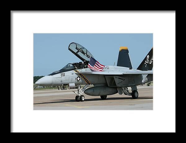F18 Vfa-103 Framed Print featuring the photograph F18 Vfa-103 by Greg Smith