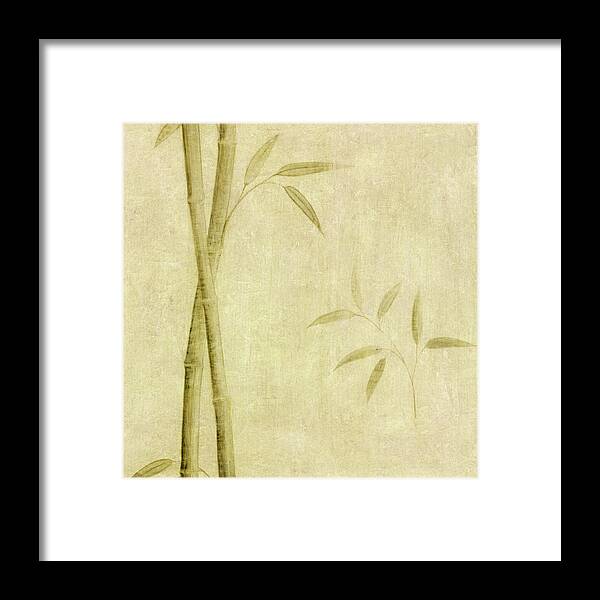 Bamboo Framed Print featuring the mixed media F99 by Pablo Esteban