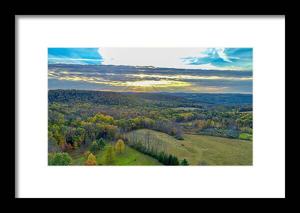 Sky Framed Print featuring the photograph Fall Vibes by Anthony Giammarino