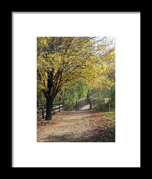 Autumn Framed Print featuring the photograph Autumn Days by Gordon Beck