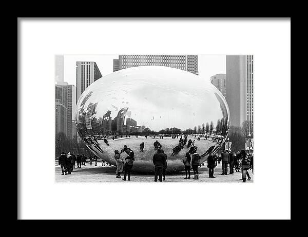 Chicago Framed Print featuring the photograph Fat Bean by Framing Places