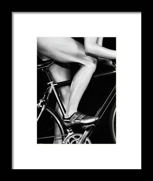 People Framed Print featuring the photograph Female Athlete by John P Kelly