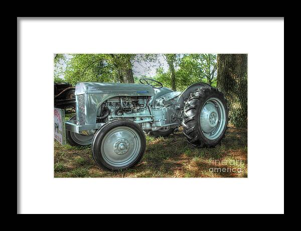 Tractor Framed Print featuring the photograph Ferguson Tractor by Mike Eingle