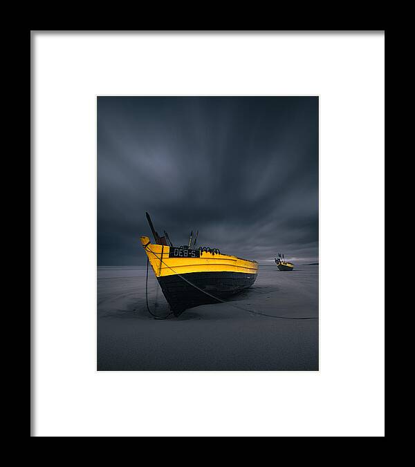 Storm Framed Print featuring the photograph Fighting With The Storm by Marcin Pietraszko