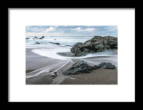 Beach Framed Print featuring the photograph Fleeting Moments by Shelby Erickson
