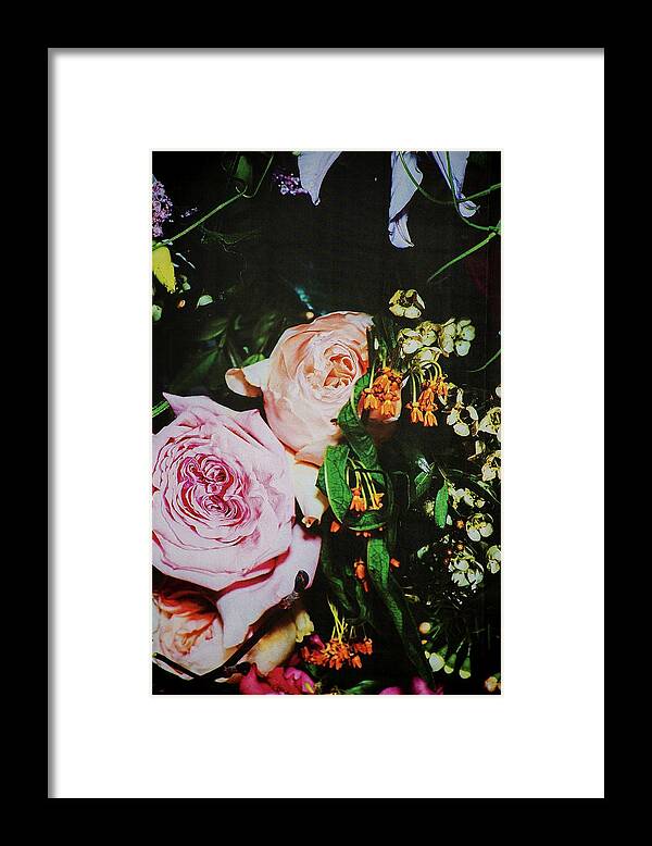 Germany Framed Print featuring the photograph Flowers on the wall by Robert Grac