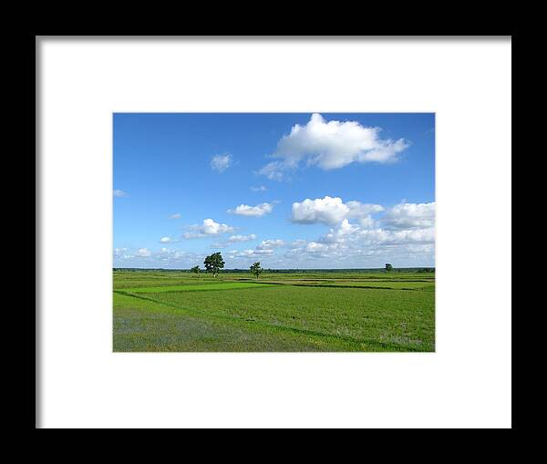Tranquility Framed Print featuring the photograph Flying Cloudlands by Rhitamvar Ray