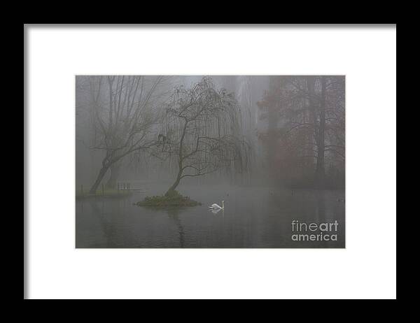 Outdoors Framed Print featuring the photograph Fonti Del Clitunno And Temple by Valeriomei