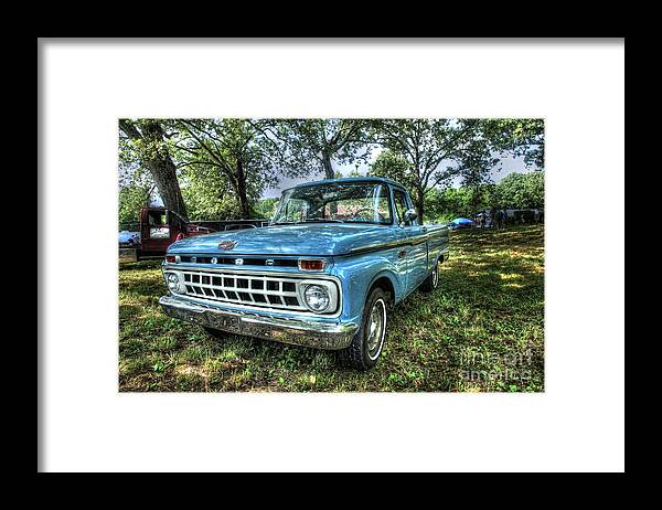 Truck Framed Print featuring the photograph Ford 100 by Mike Eingle