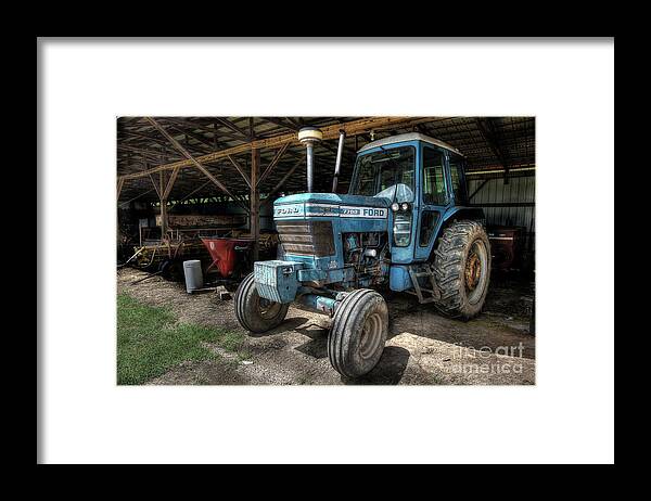 Ford Framed Print featuring the photograph Ford 7700 by Mike Eingle