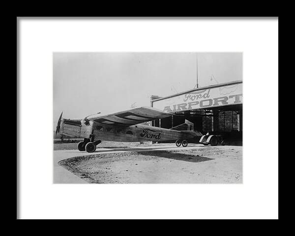 Michigan Framed Print featuring the photograph Ford Airport by General Photographic Agency