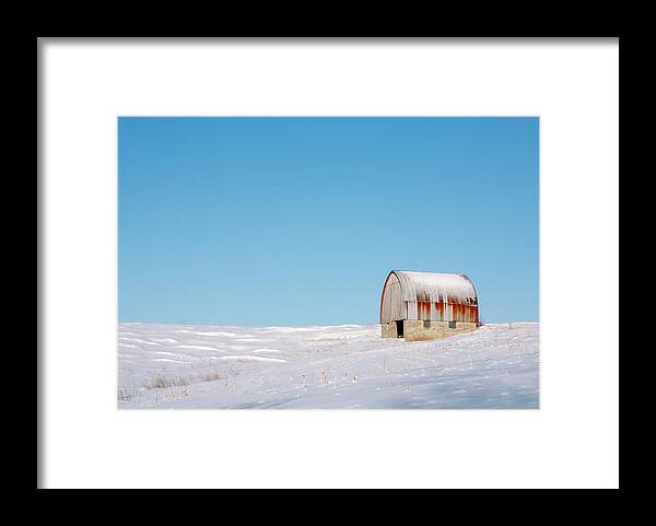 Barn Framed Print featuring the photograph Forgotten Barn by Todd Klassy