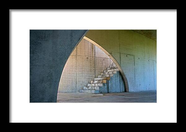 Urban Framed Print featuring the photograph Forgotten Stairs by Lus Joosten