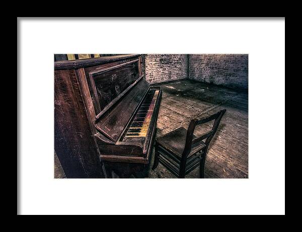 Mood Framed Print featuring the photograph Forgotten Tune by Adrian Popan