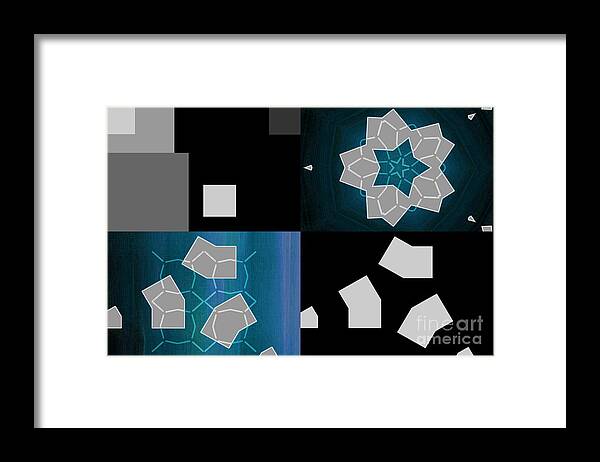 Space Framed Print featuring the digital art Found by Bill King
