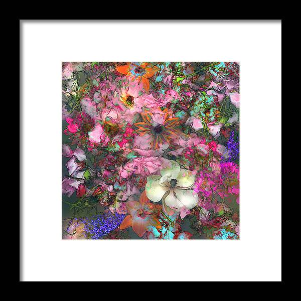 Floral Framed Print featuring the photograph Fragmentation 1 by Ludmila Shumilova