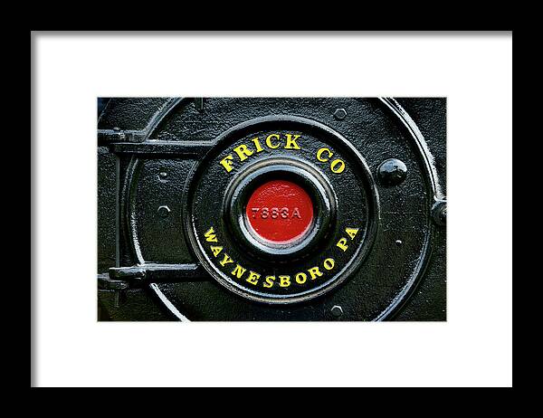 Frick Co Framed Print featuring the photograph Frick Co Steam Tractor by Paul W Faust - Impressions of Light