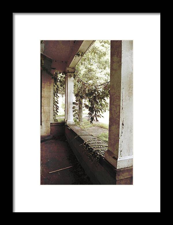 Mansion Framed Print featuring the photograph Full of Listening by Char Szabo-Perricelli