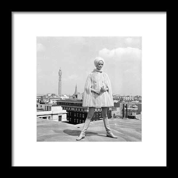 Bt Tower Framed Print featuring the photograph Fur Cape by Harry Dempster