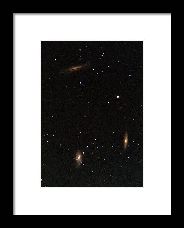 Black Color Framed Print featuring the photograph Galaxy by Imagenavi