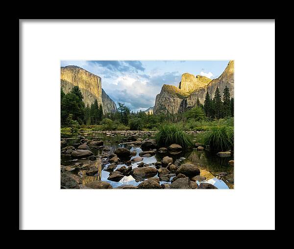 Skyline Framed Print featuring the photograph Gates Of The Valley 3 by Silvia Marcoschamer