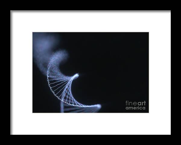 Dna Framed Print featuring the photograph Genetic Disorder by Ktsdesign/science Photo Library